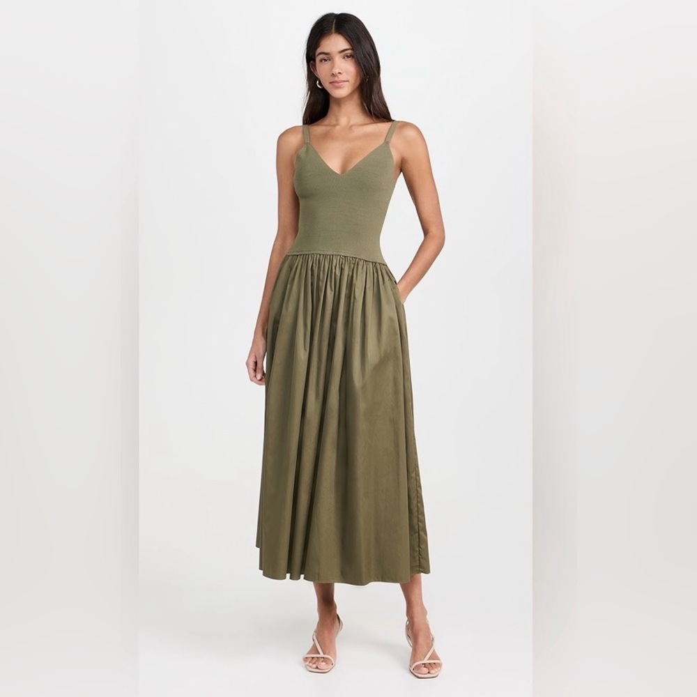La Ligne Romeo Olive Dress like Matteau